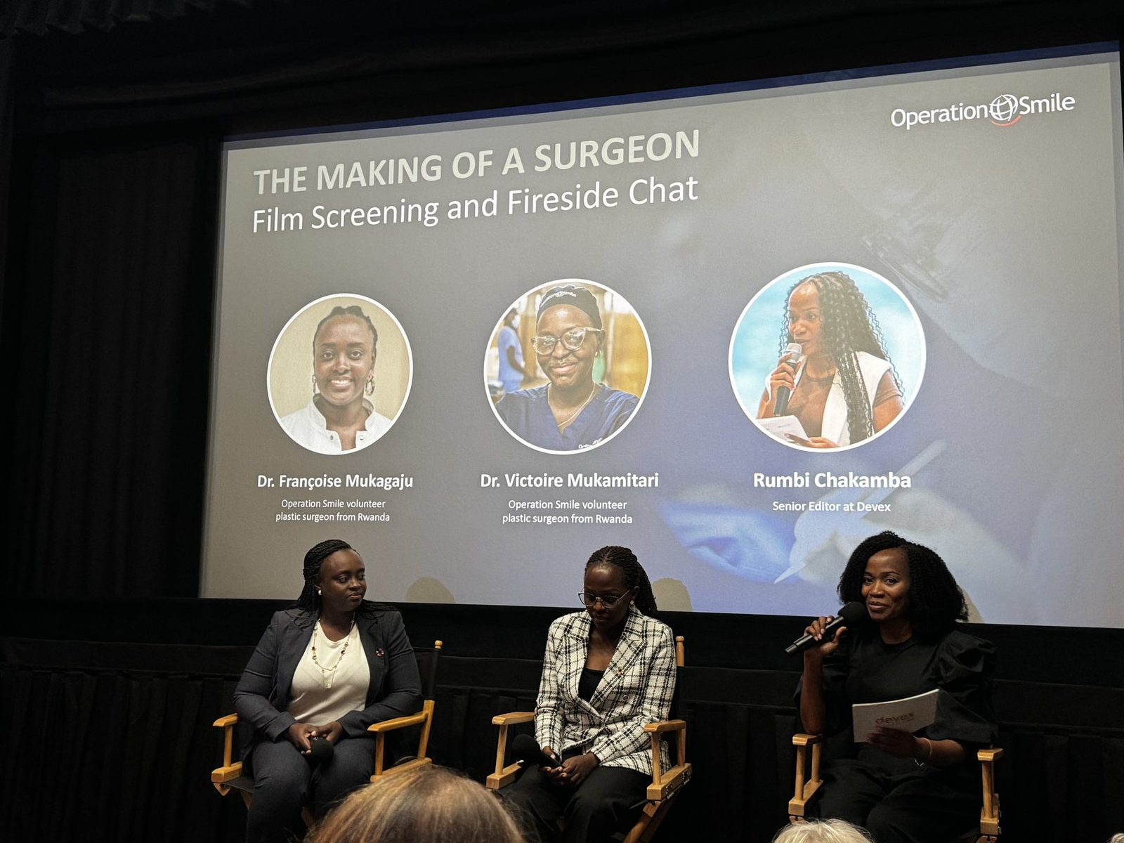 Panel discussion after a screening of The Making of a Surgeon