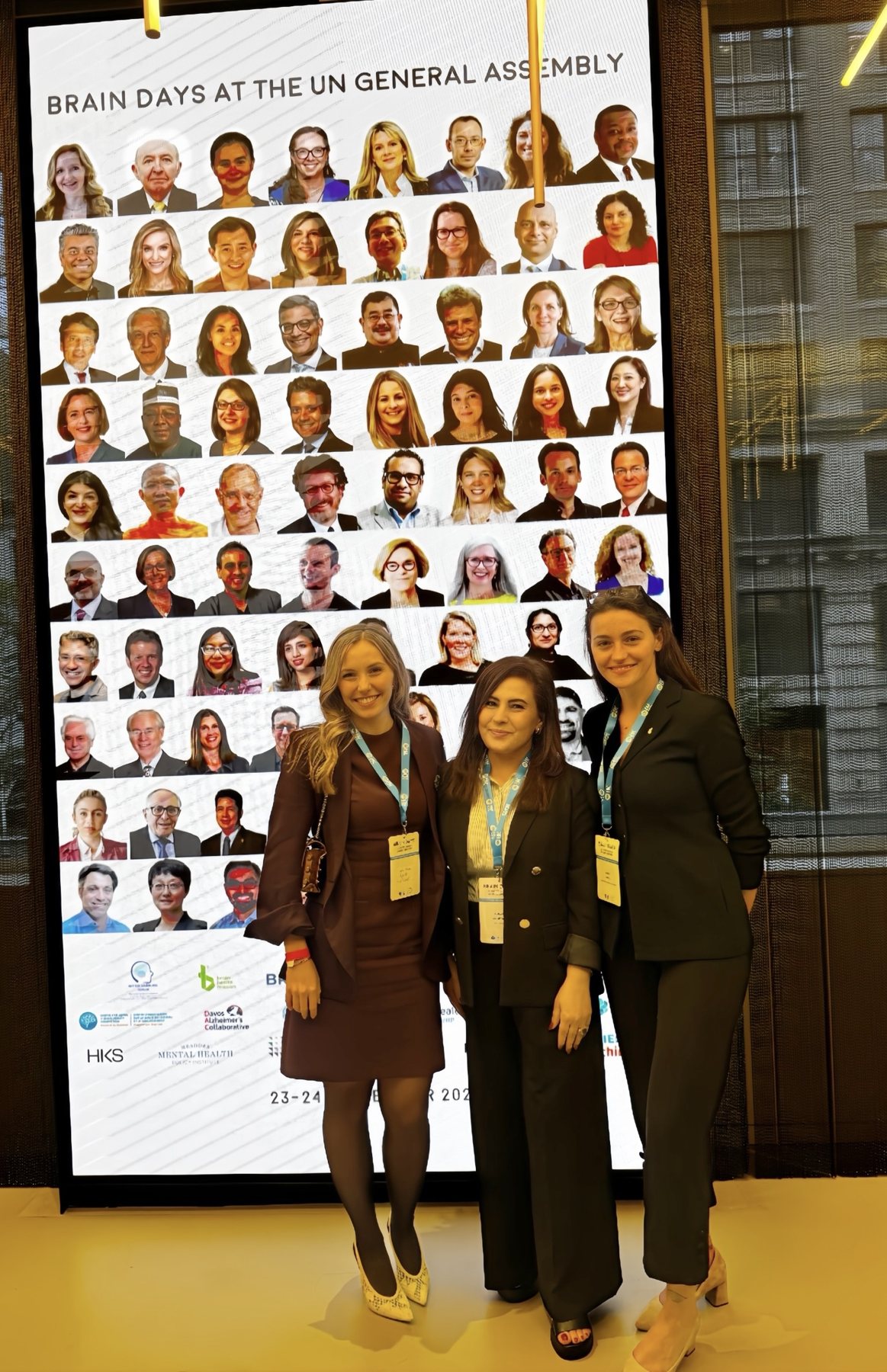UN Brain Days signage